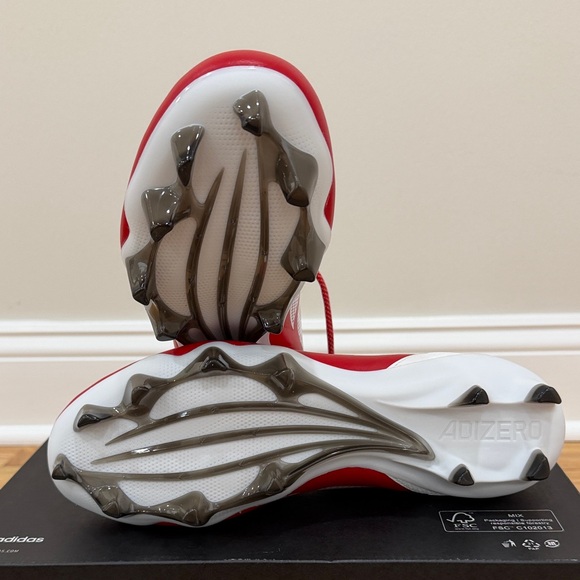 Adidas - Adizero Impact + PE  Men size 10 cleat:comes with box, no lid brand new - Picture 6 of 7